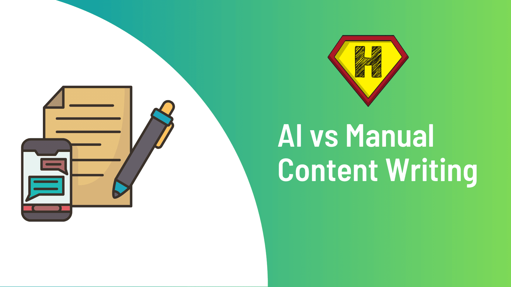 AI Writing vs Manual Content Creation: Performance Analysis