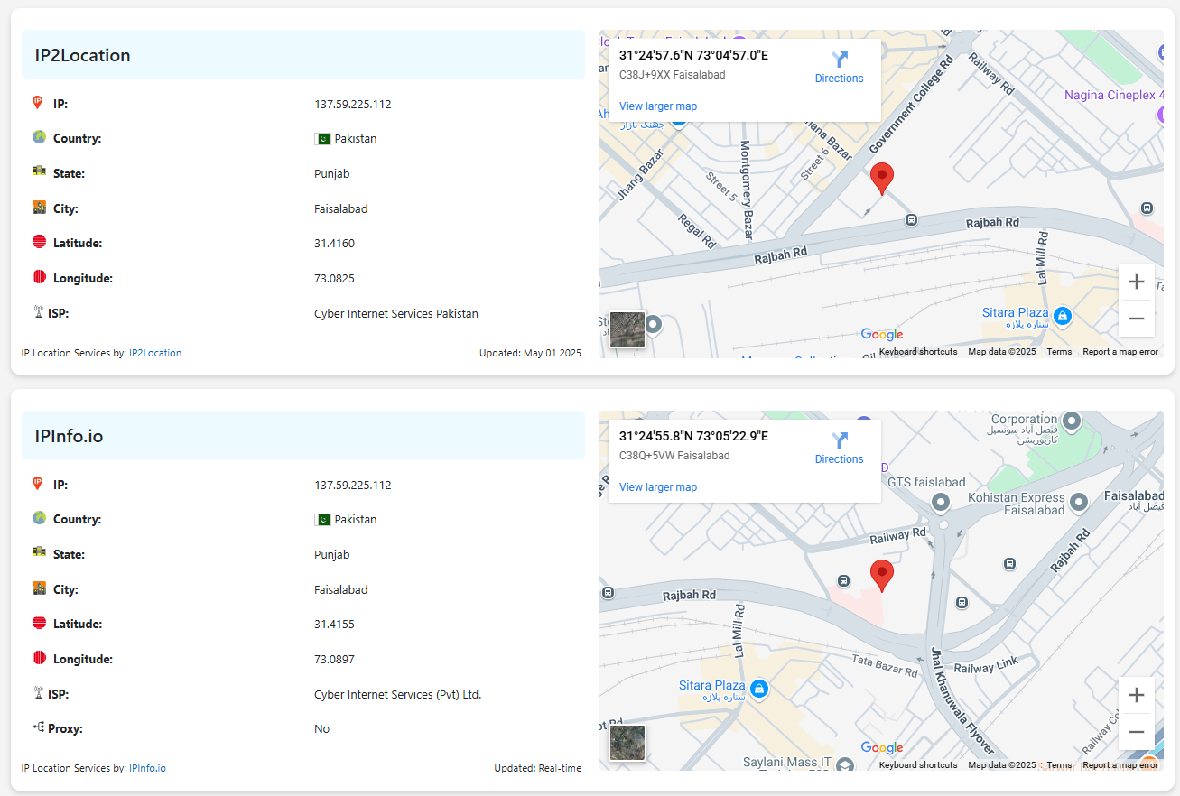 IP Lookup