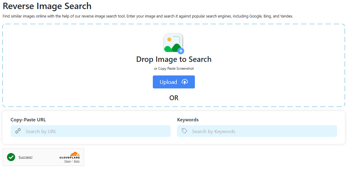 Reverse Image Search